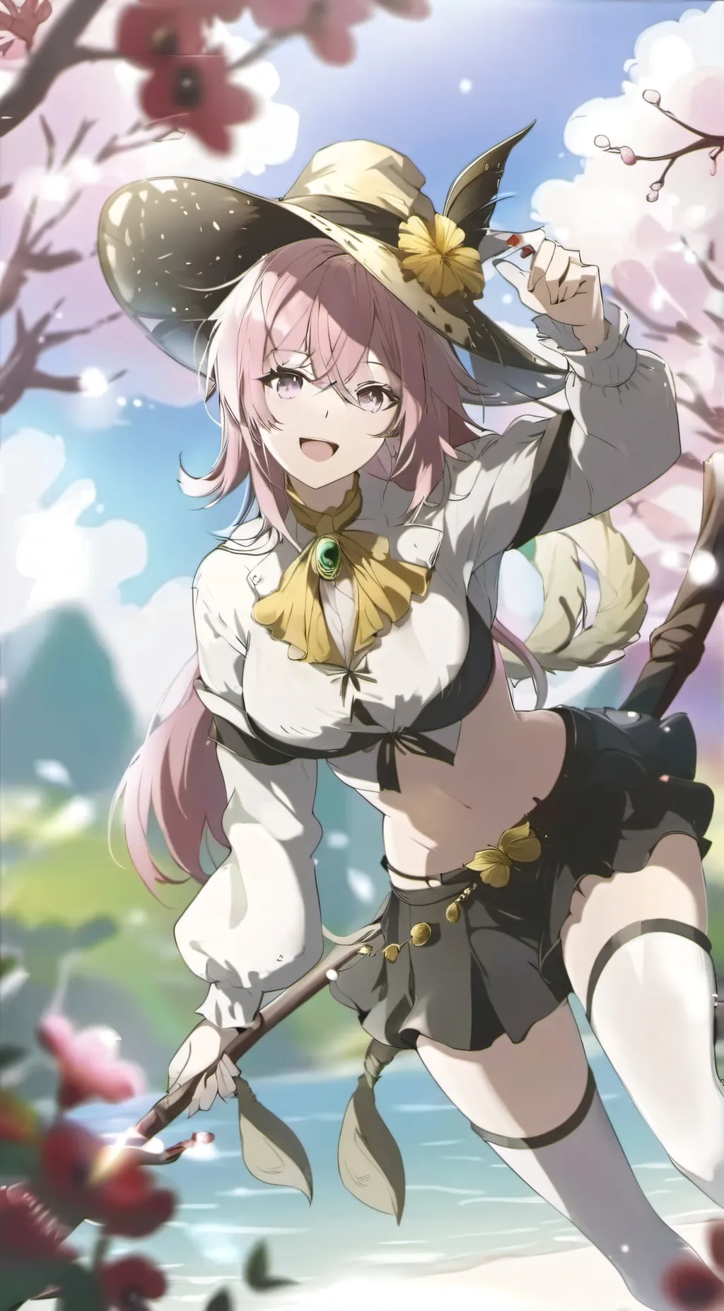 ai character: lily  background