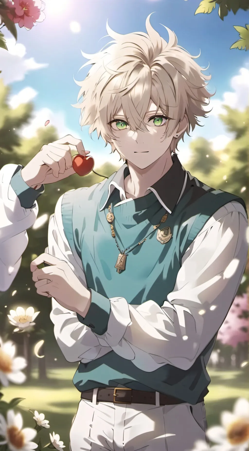 ai character: Bakugo background