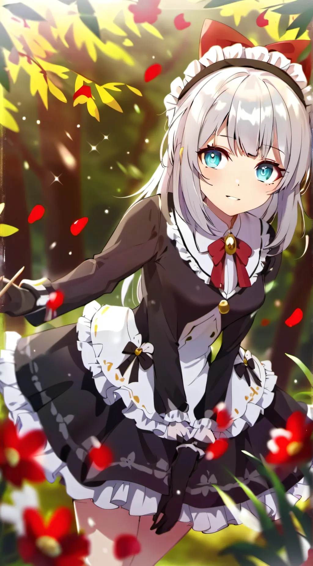 ai character: Maple background