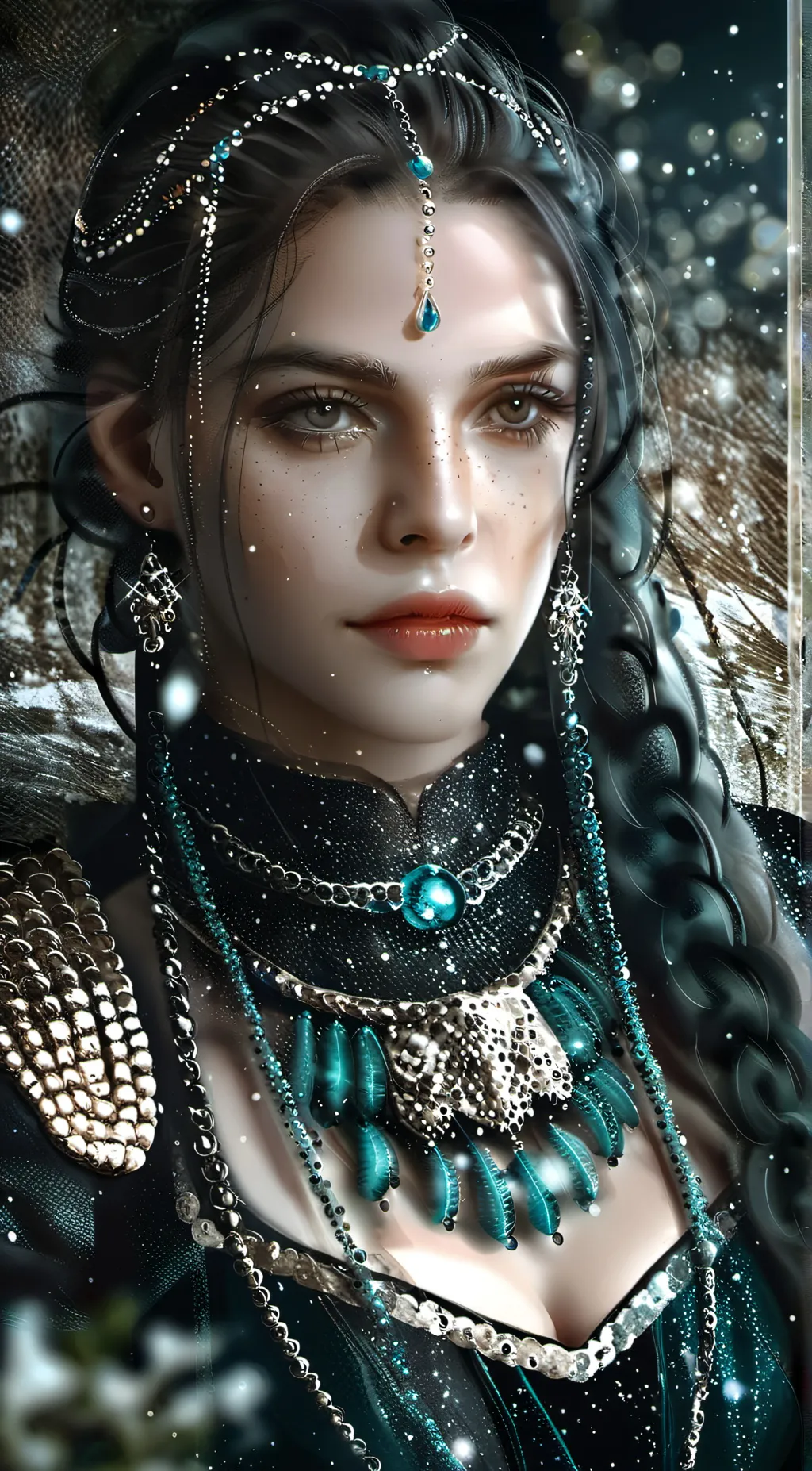 ai character: Lilly background