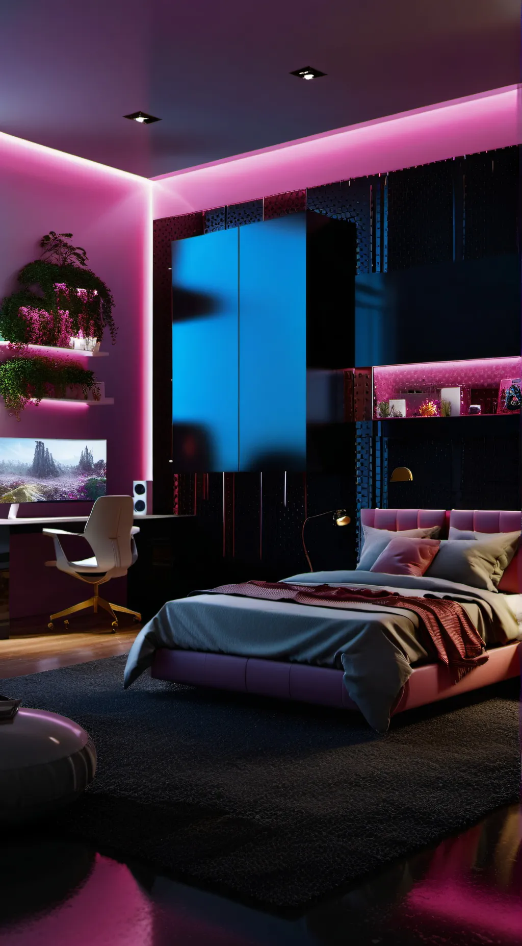 ai character: genshin sleepover! background