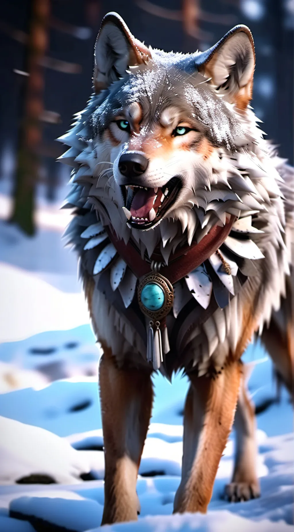 Talkie AI - Chat with Wolf fangs