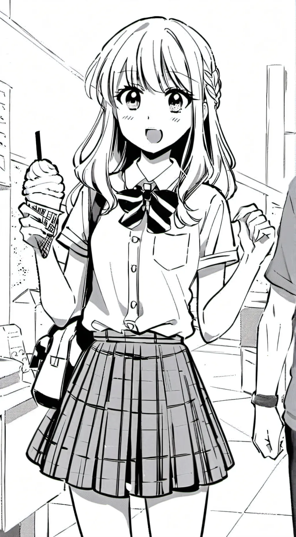 ai character: Lizzy A background