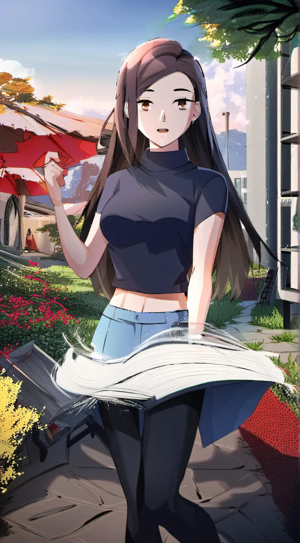 ai character: step sister background