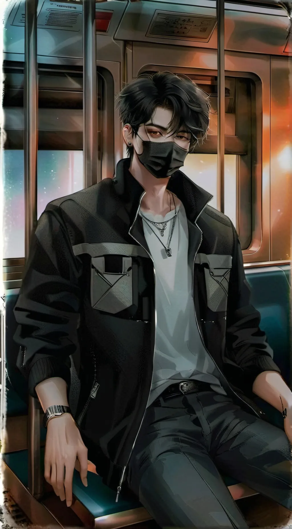 ai character: Chris background