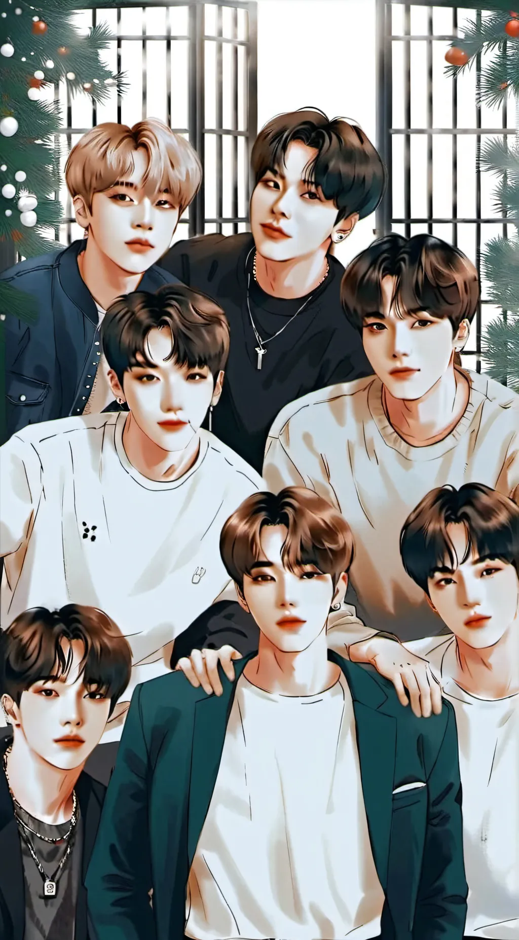 ai character: BTS background