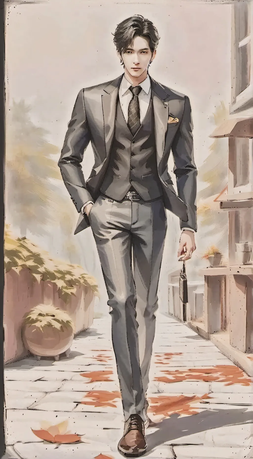 ai character: Kyle background