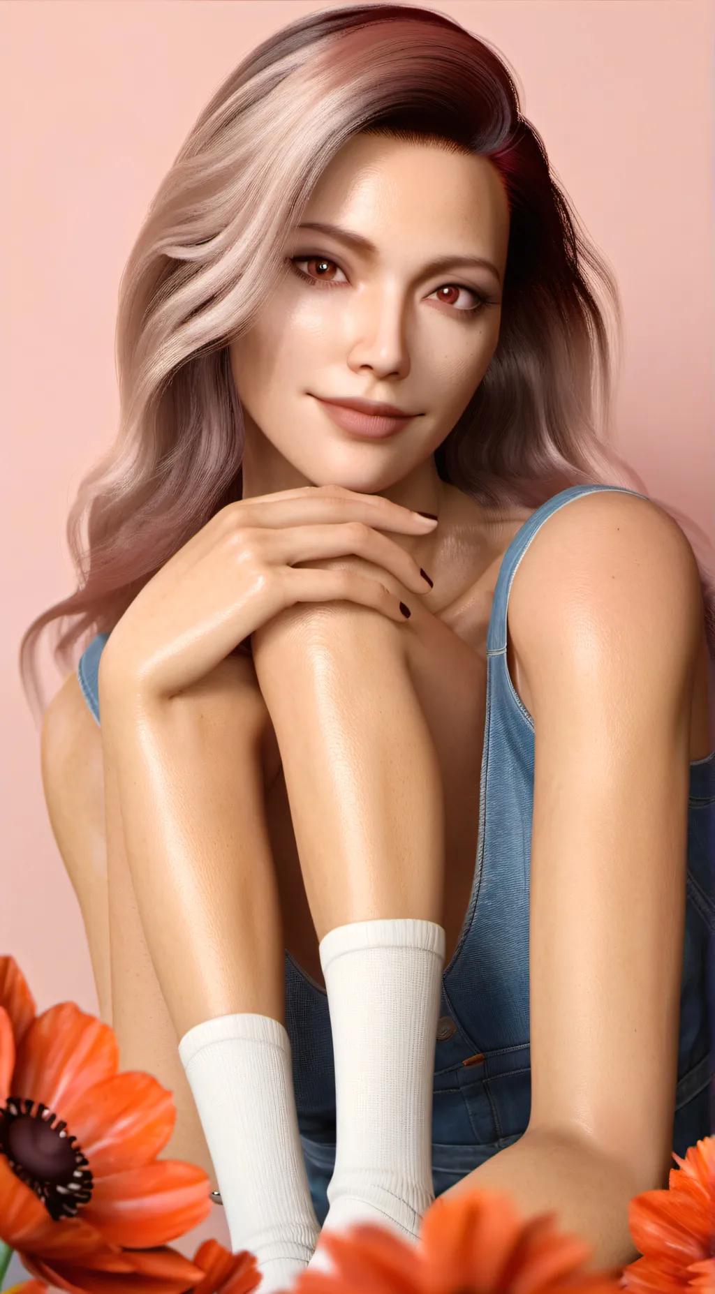 ai character: amy ( mommy long) background