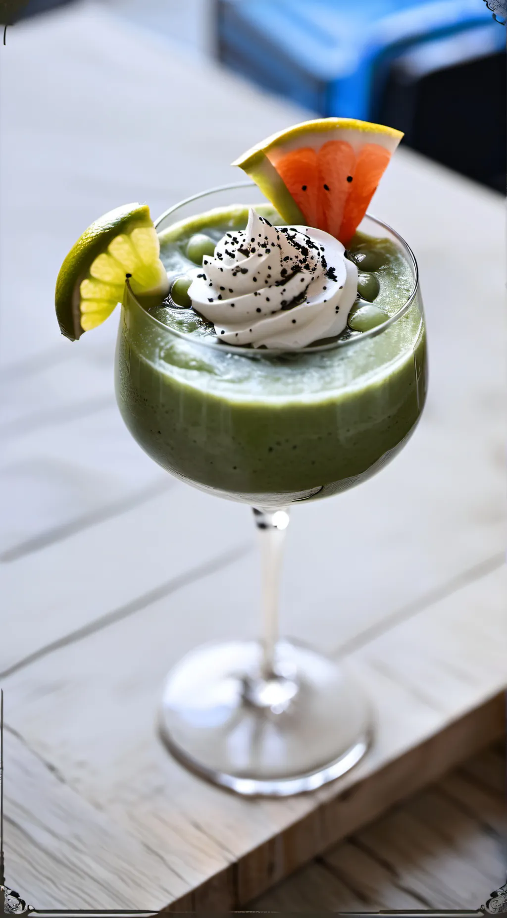 ai character: Lemon background