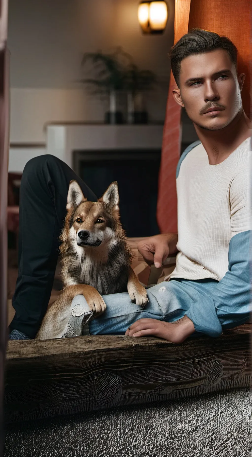 ai character: Silly puppy background