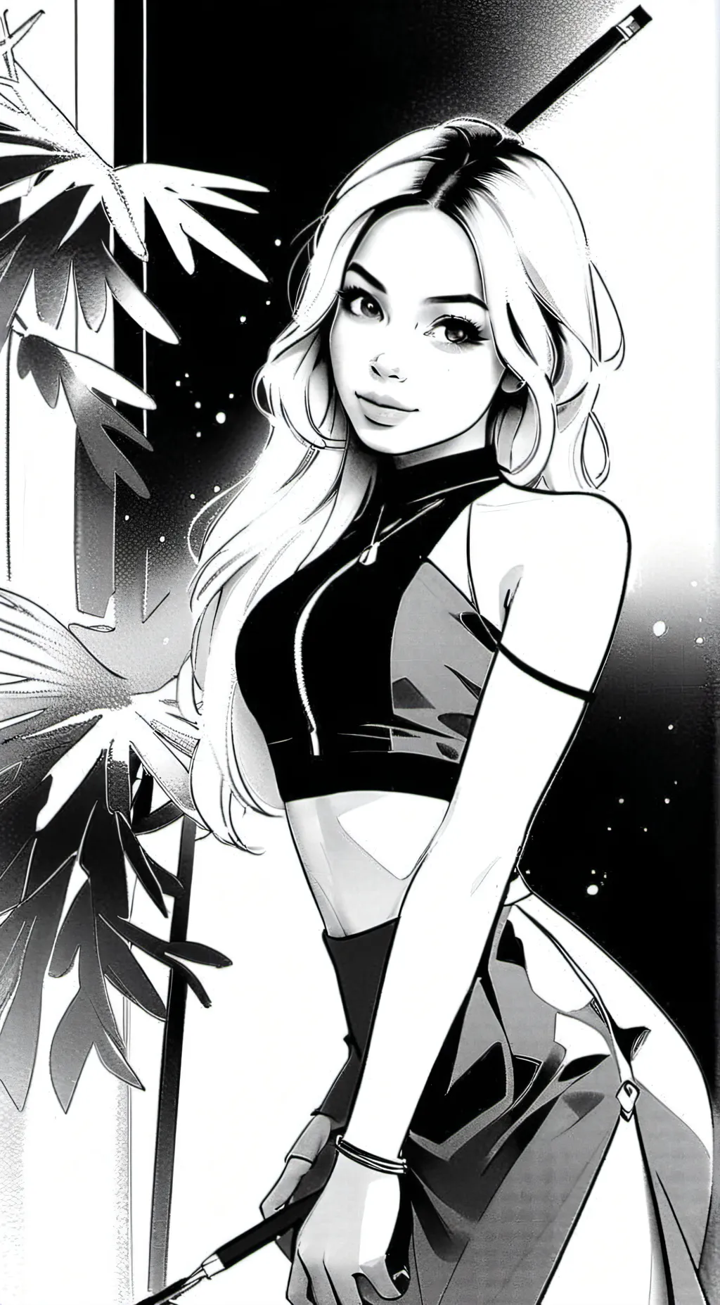 ai character: Girly background