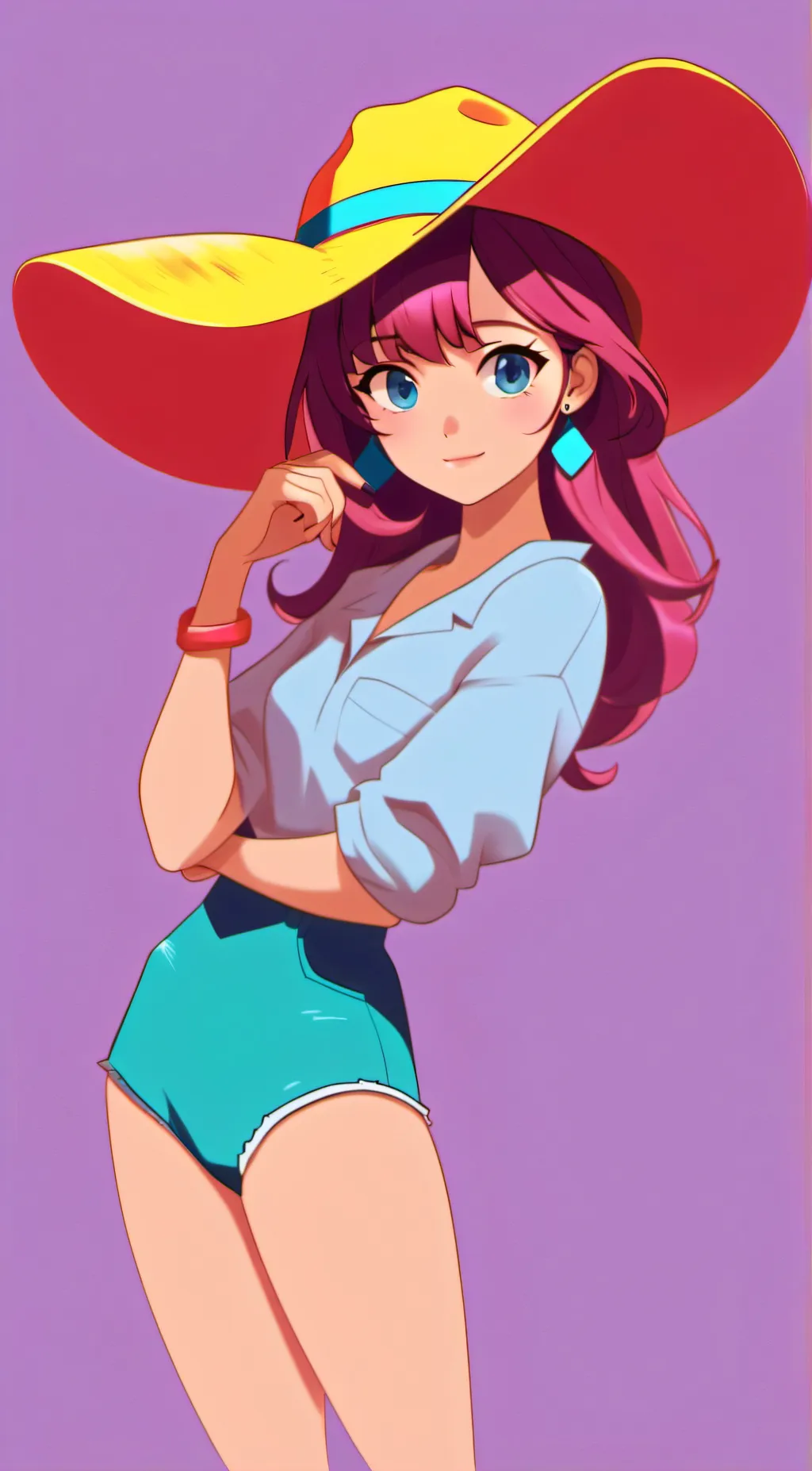 ai character: Stella background