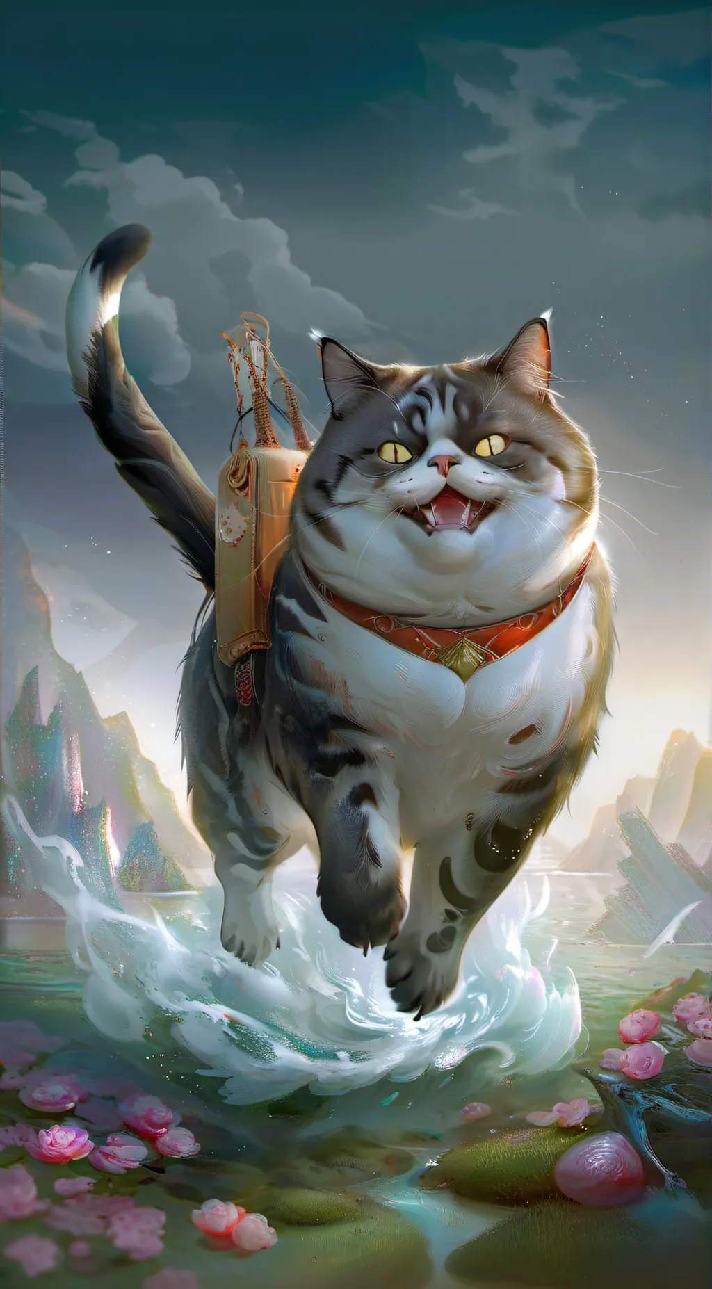 ai character: Sweetheart  background