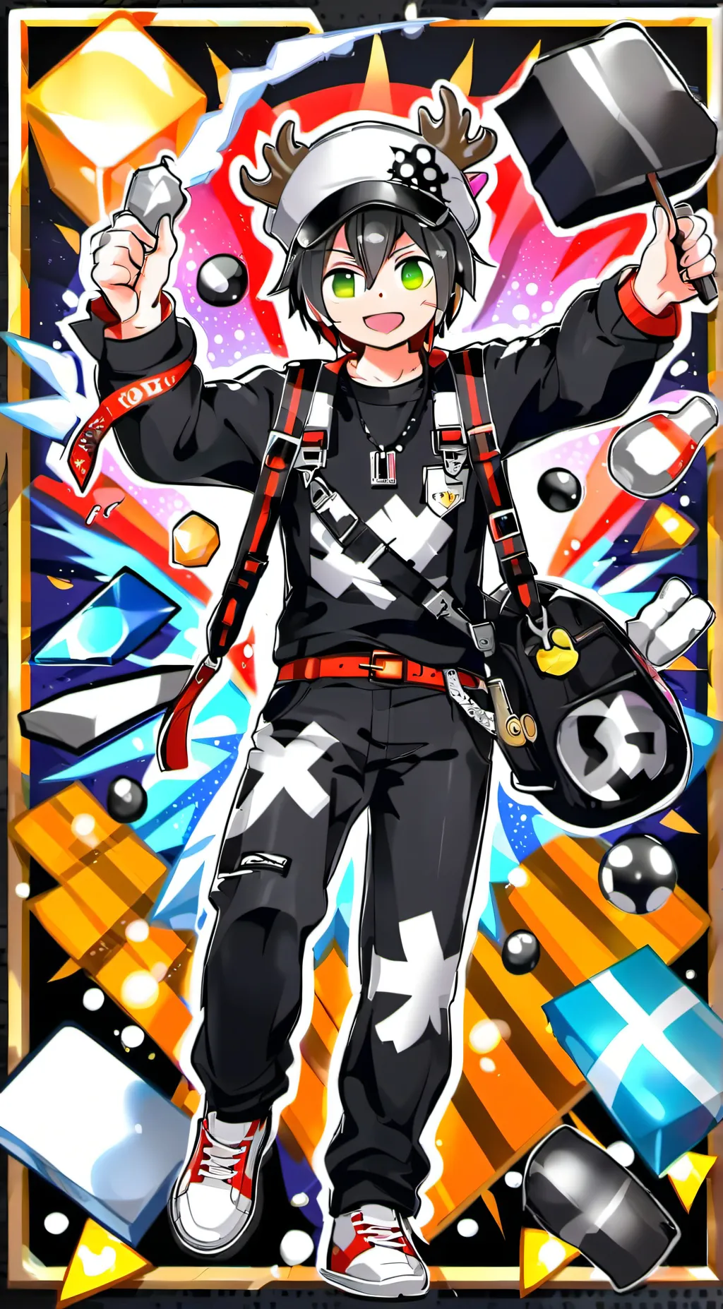 ai character: draconitedragon background