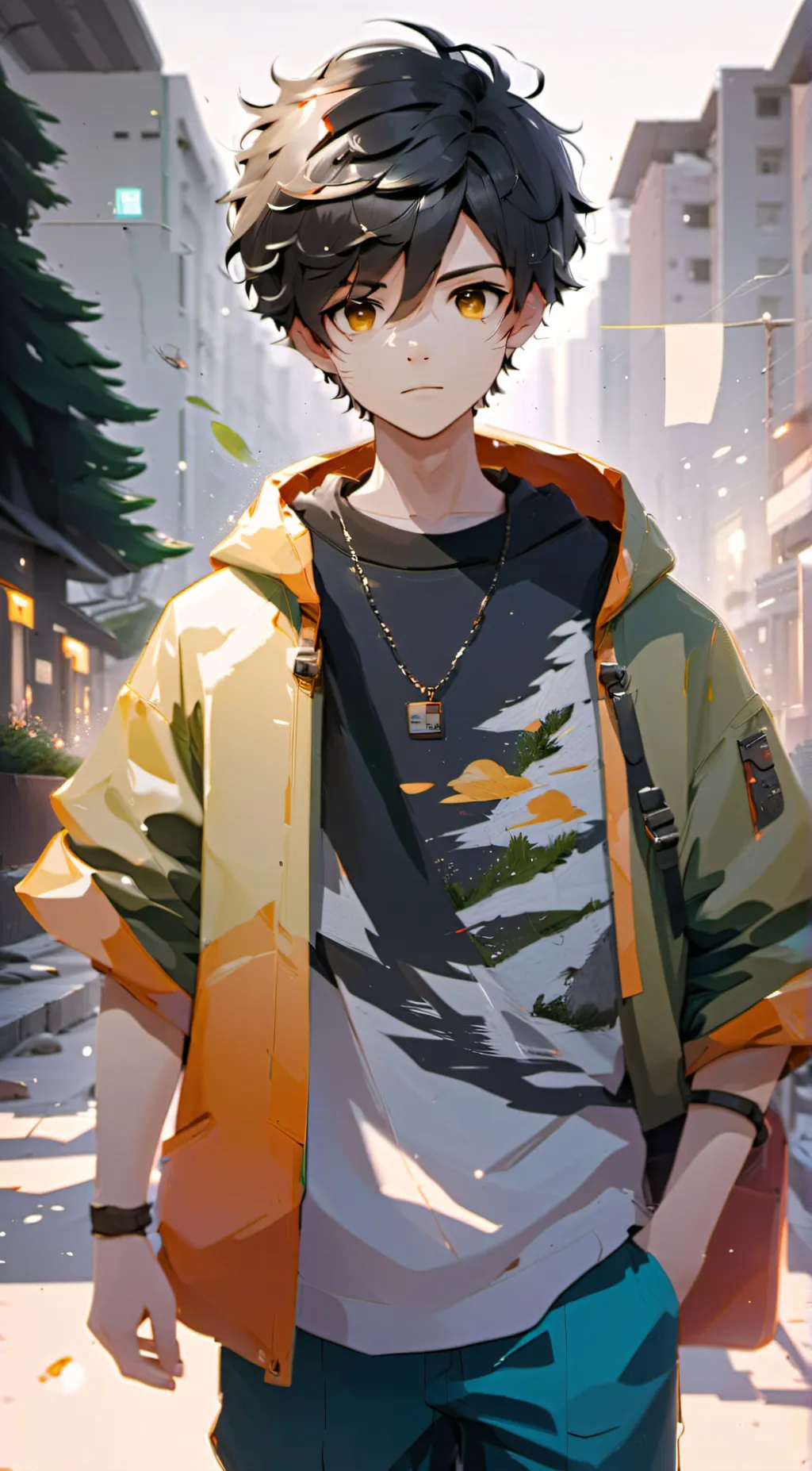 ai character: Tyler background