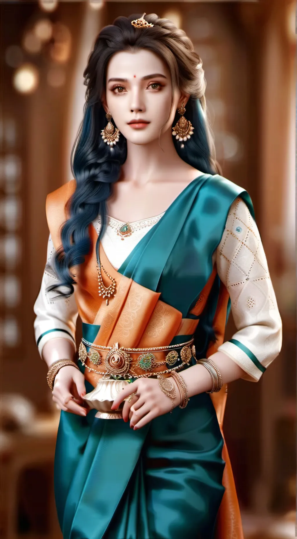 ai character: Sam & Colby  background