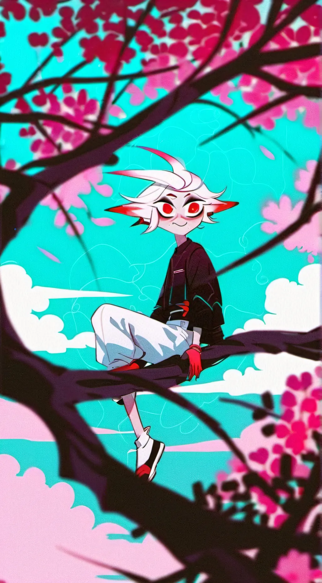 ai character: Angel dust background