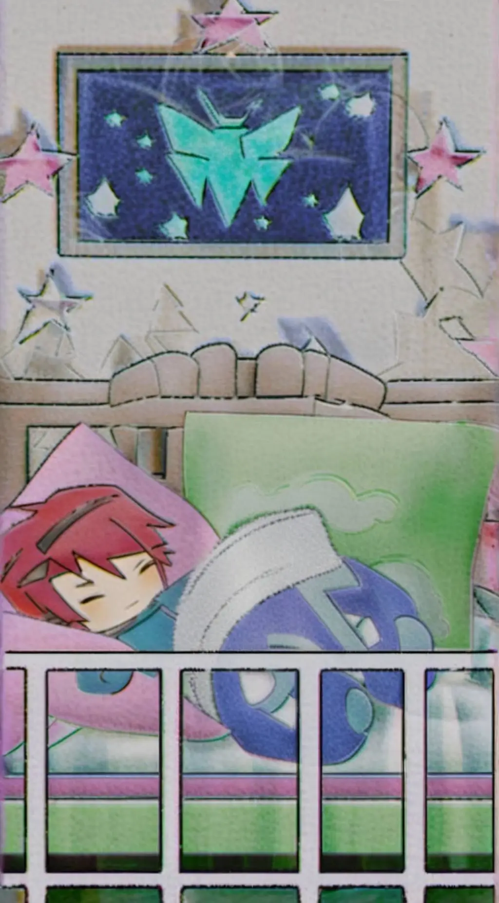 ai character: baby optimus prime background