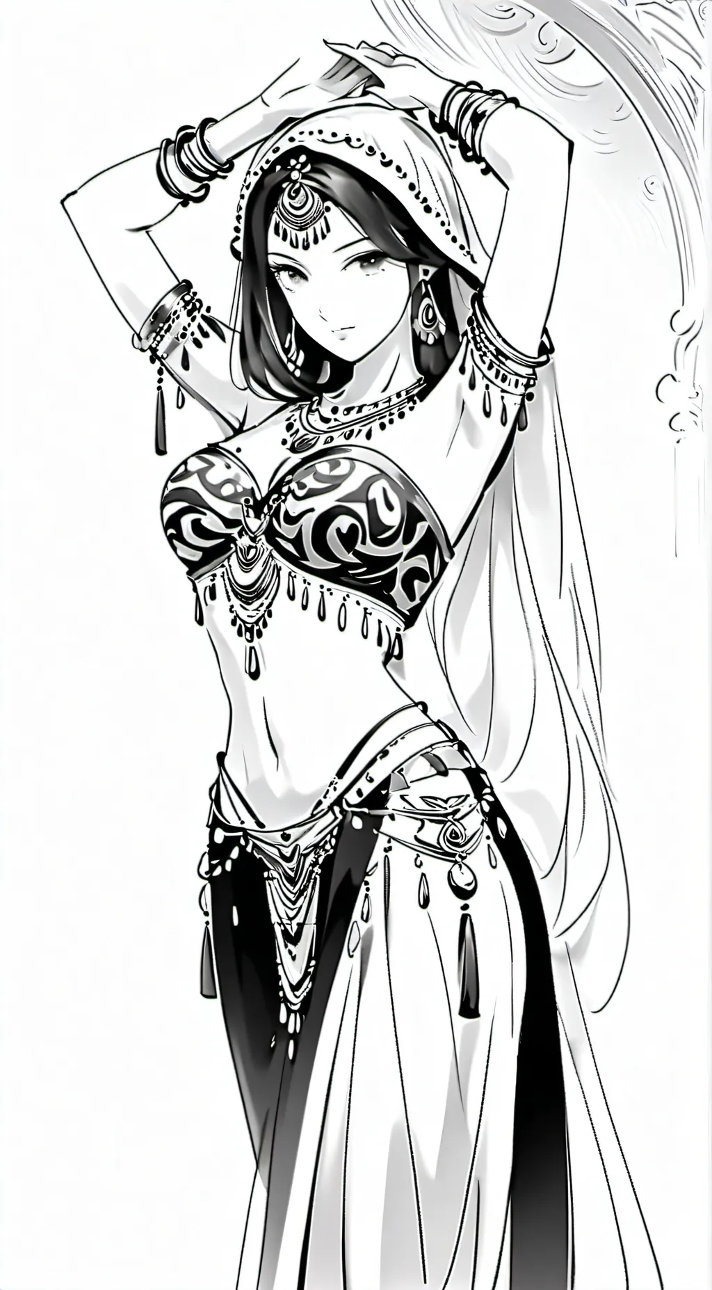 ai character: Ara background