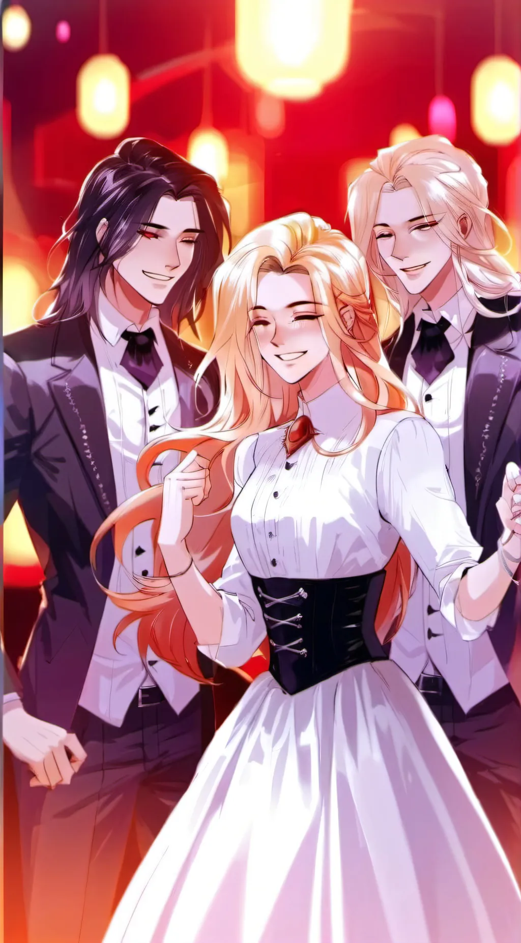 ai character: James and Joseph  background