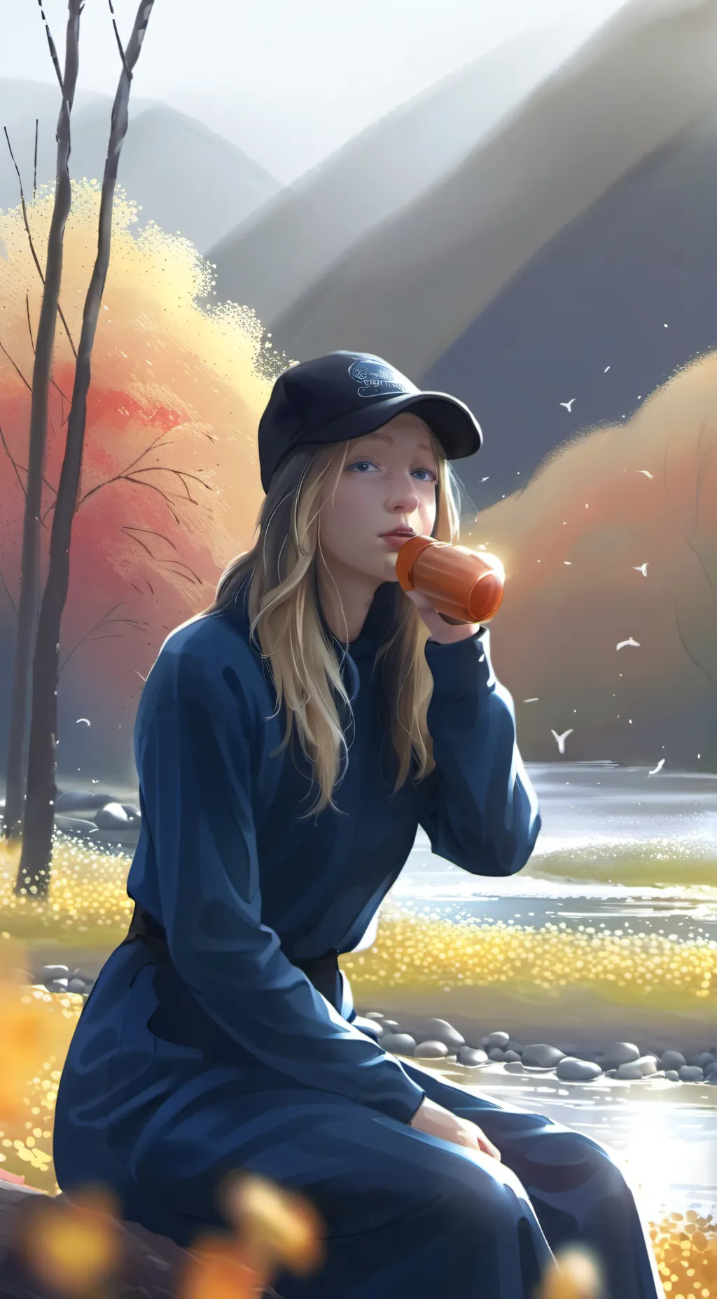 ai character: Kylie background