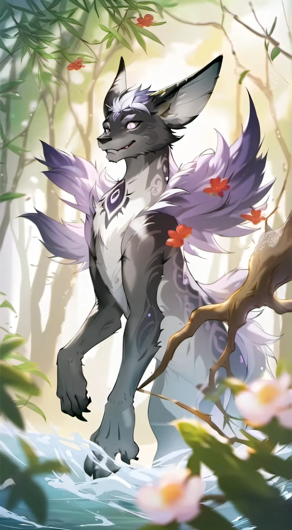 ai character: ΩOliverΩ background