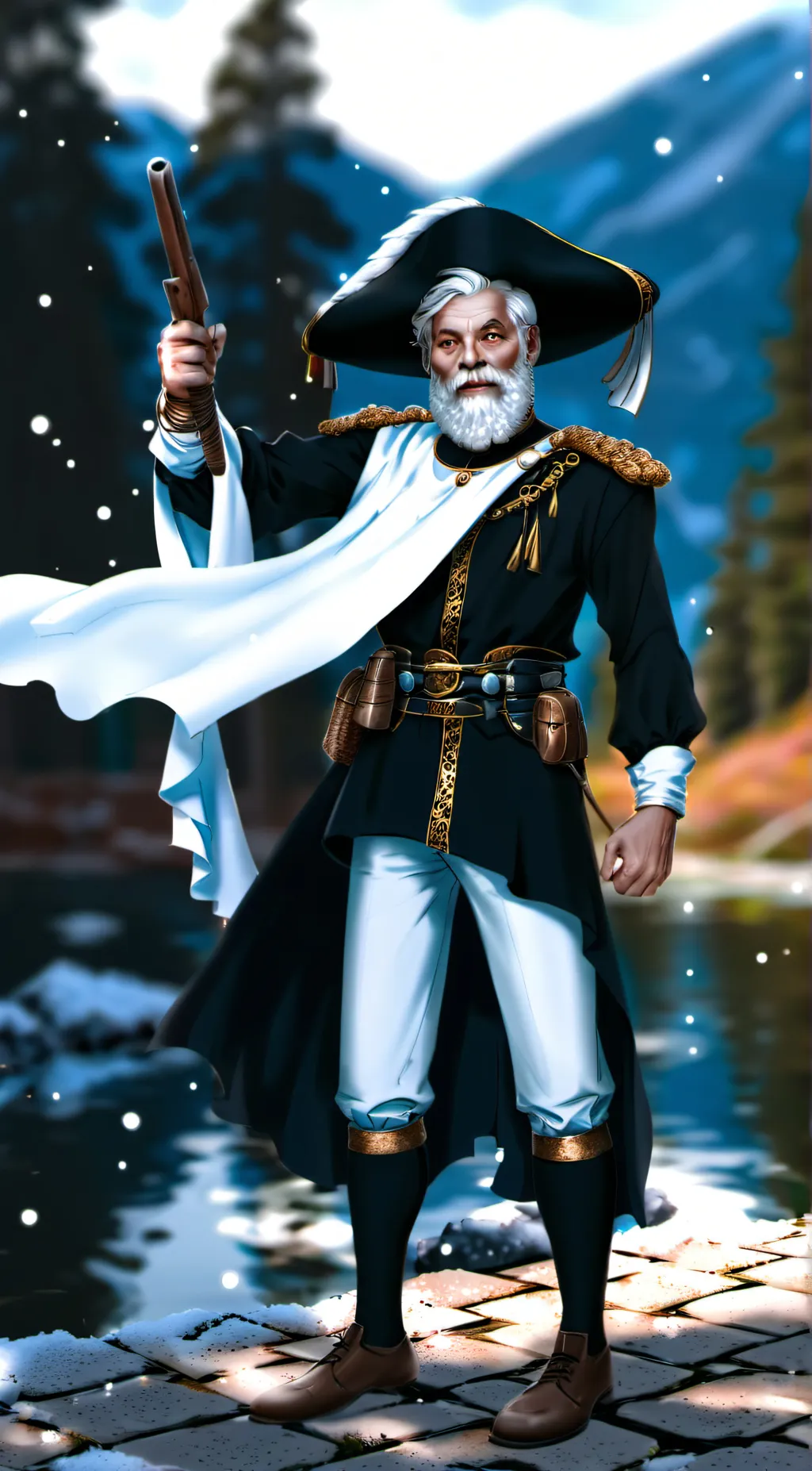 ai character: Captain Harrison background