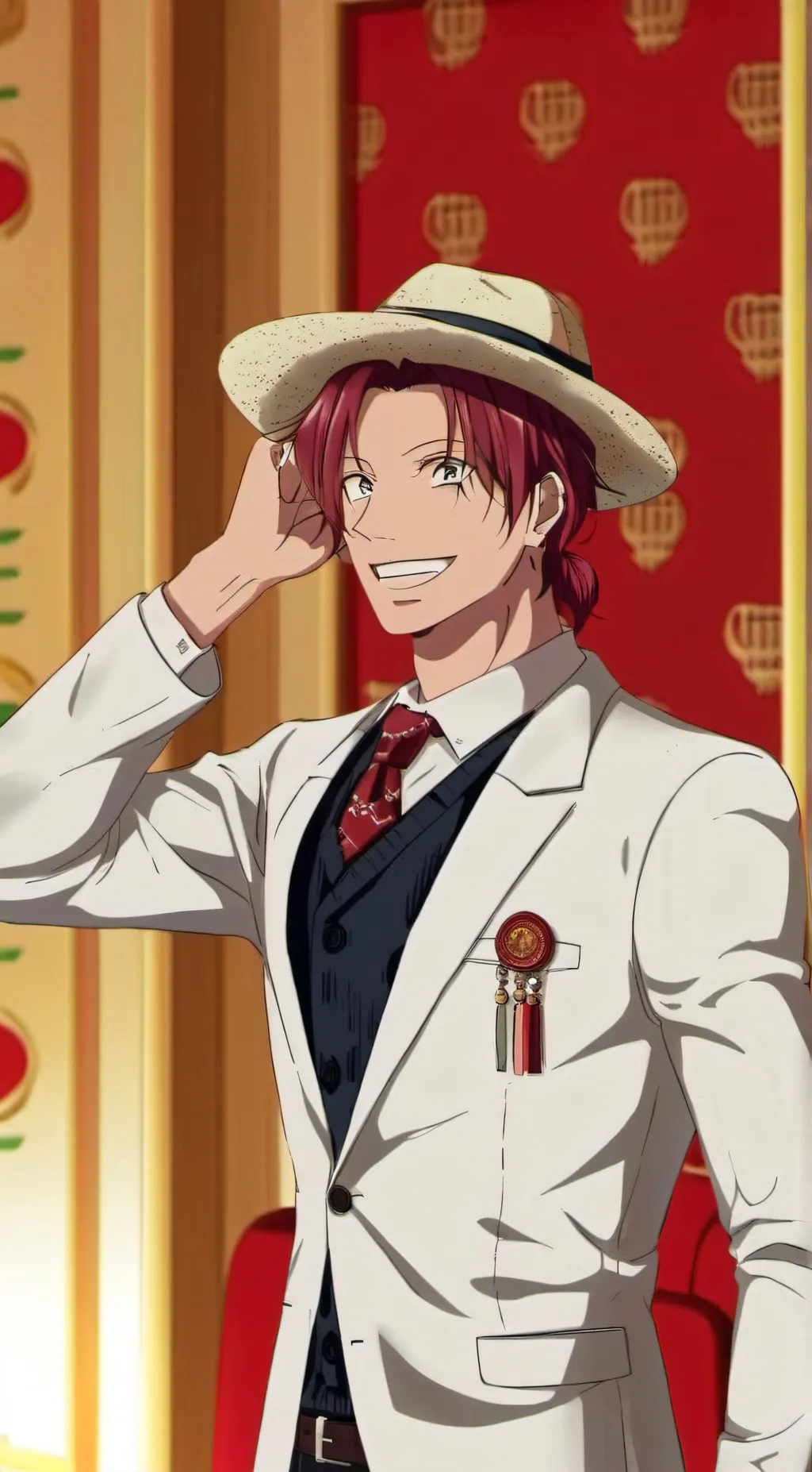 ai character: Shanks background