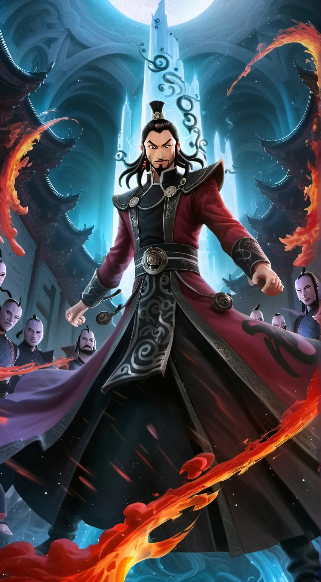 ai character: General Airo background