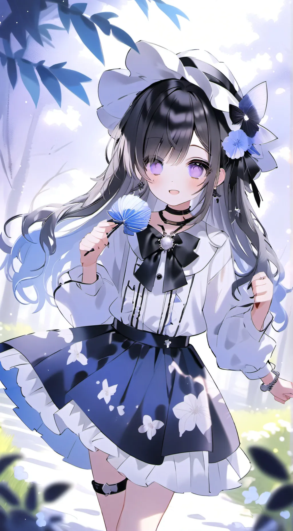 ai character: Lea background