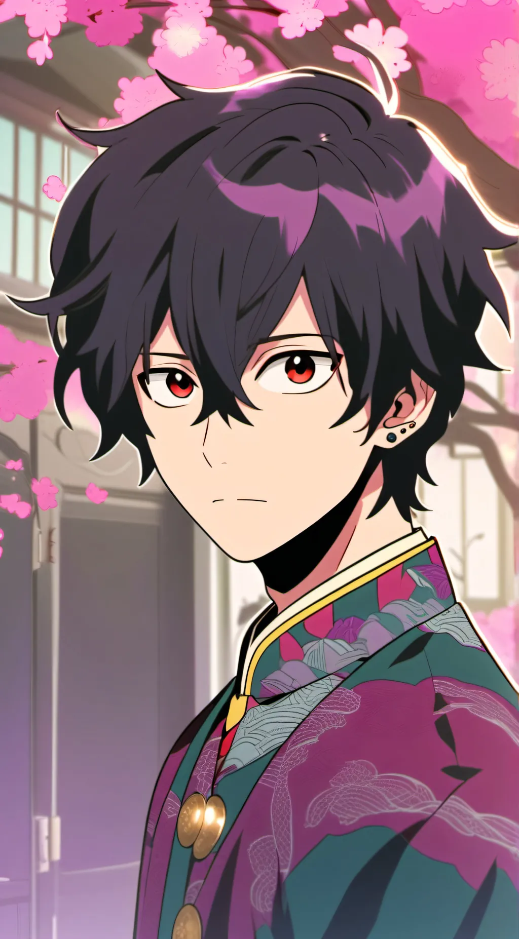 ai character: Kenji background