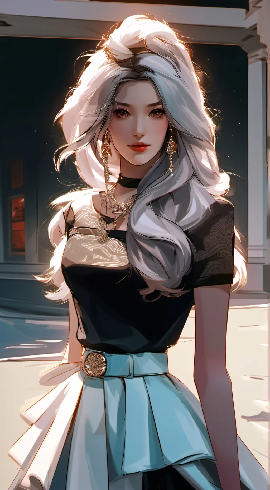 ai character: kk background