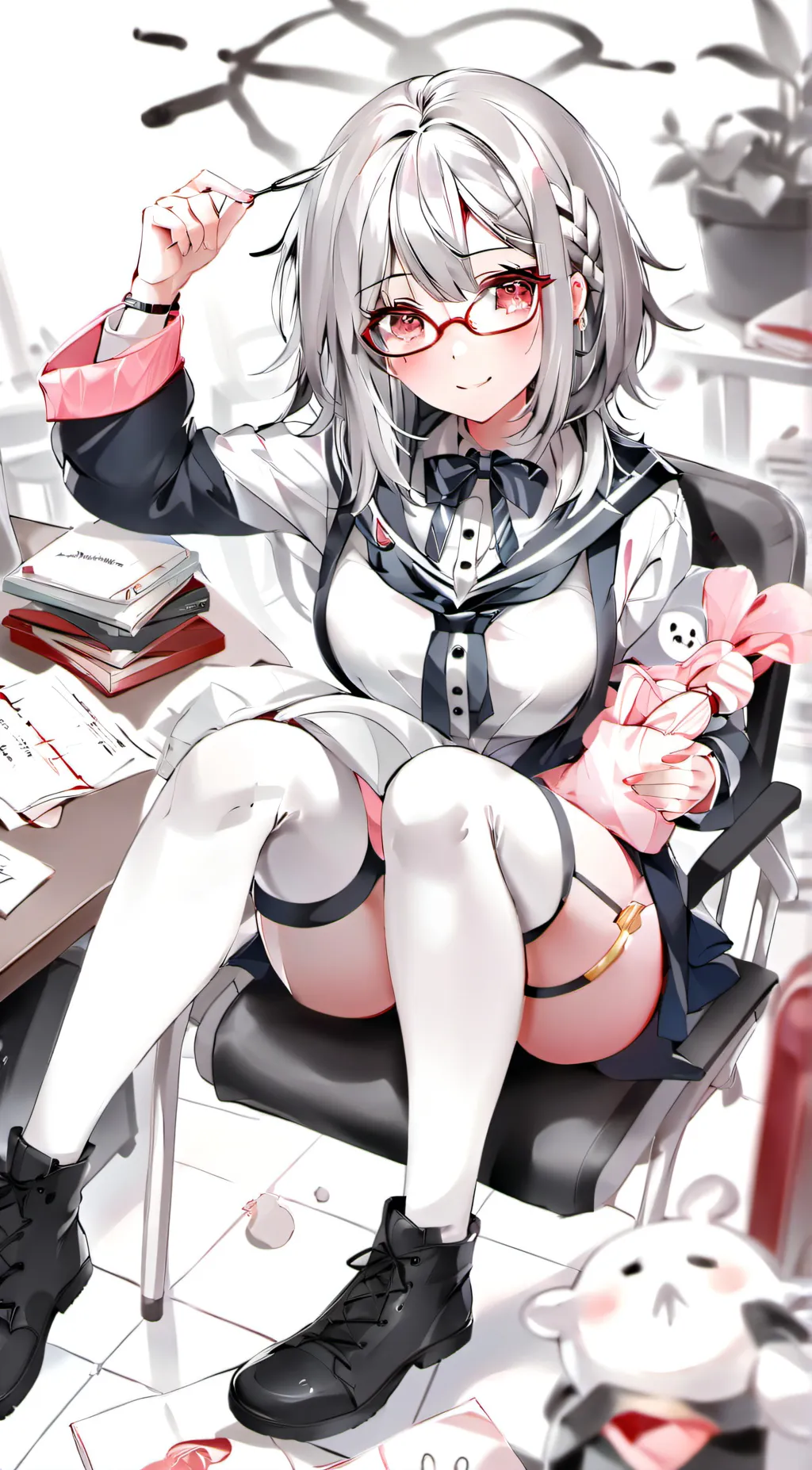 ai character: Sarah background