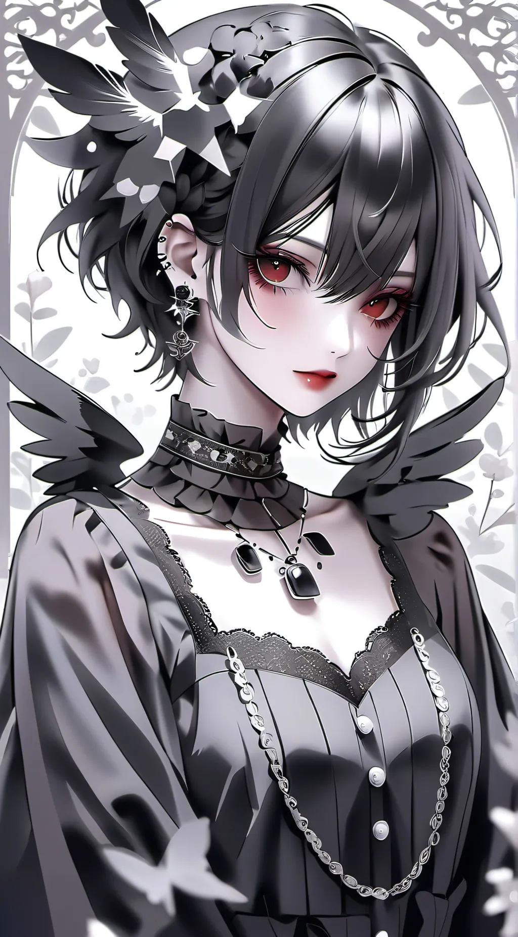 ai character: Raven  background