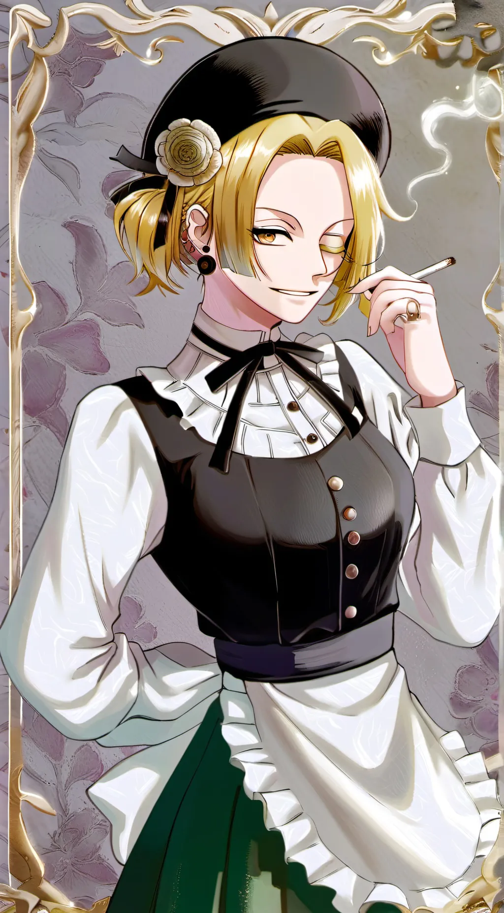 ai character: ❔❗thalia❗❔ background