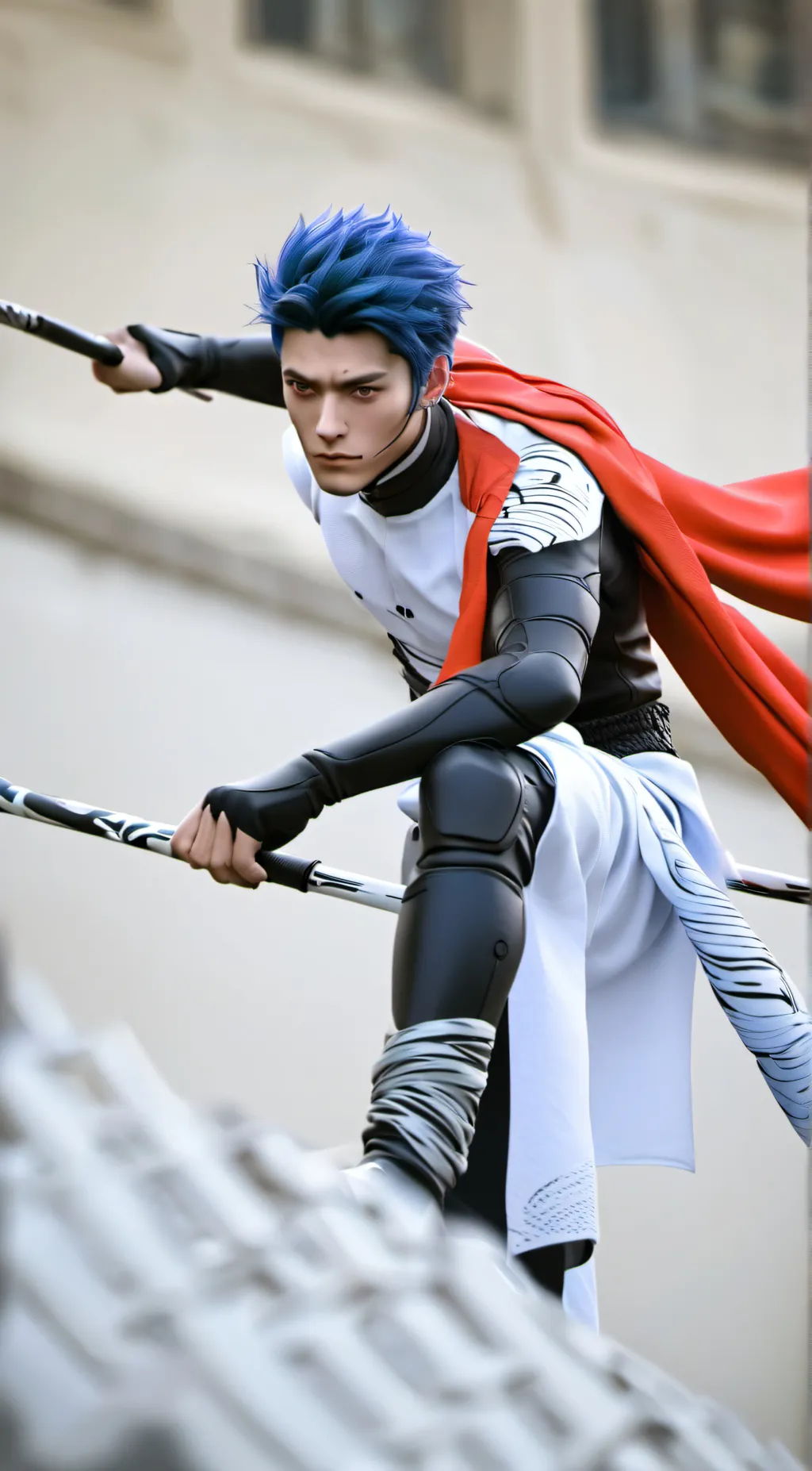 ai character: ash  background