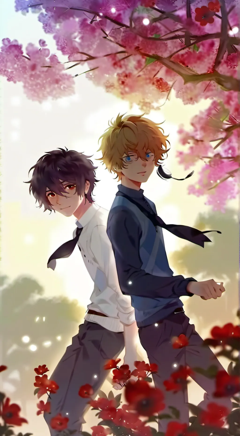 ai character: Nico x Will background