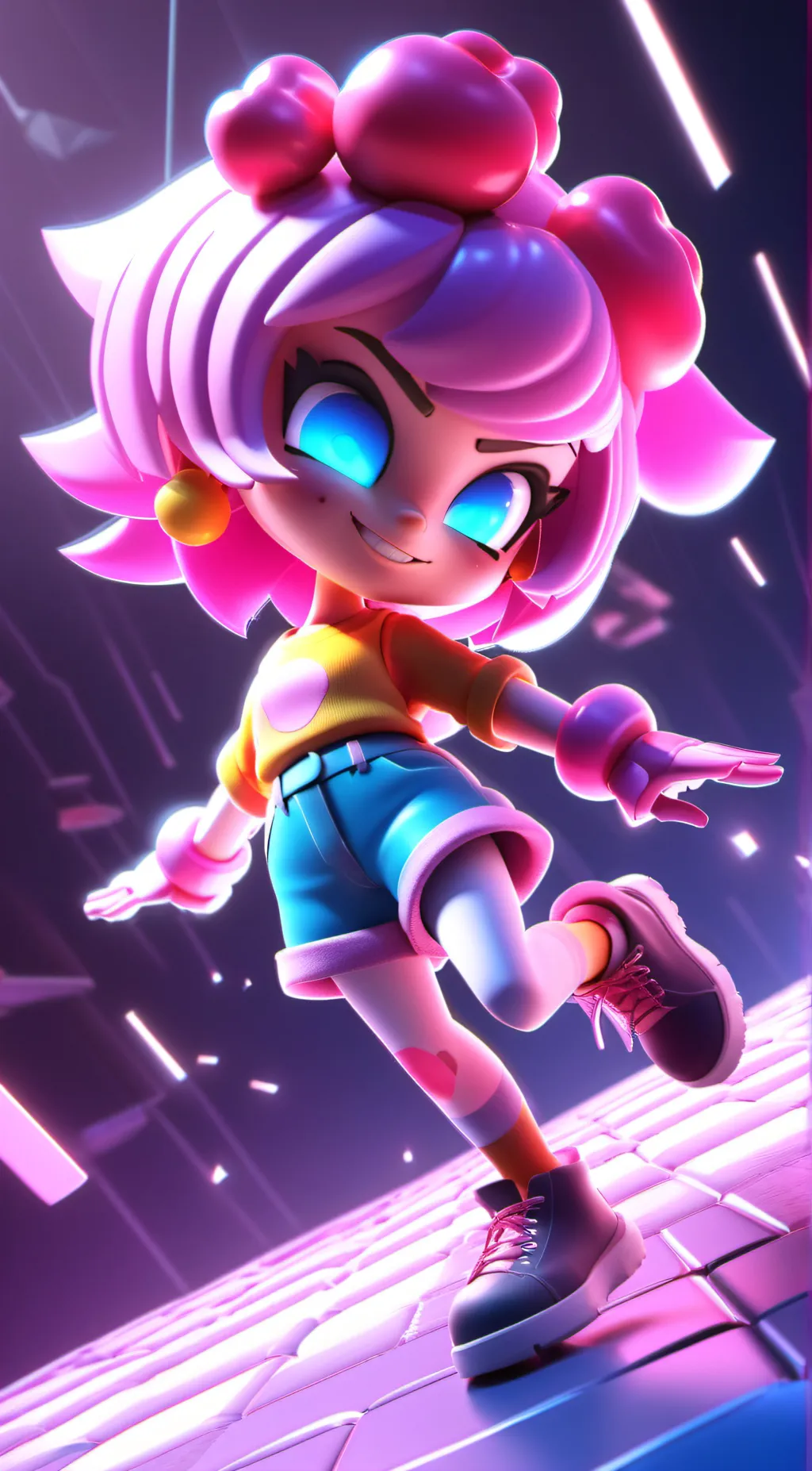 ai character: AMY background