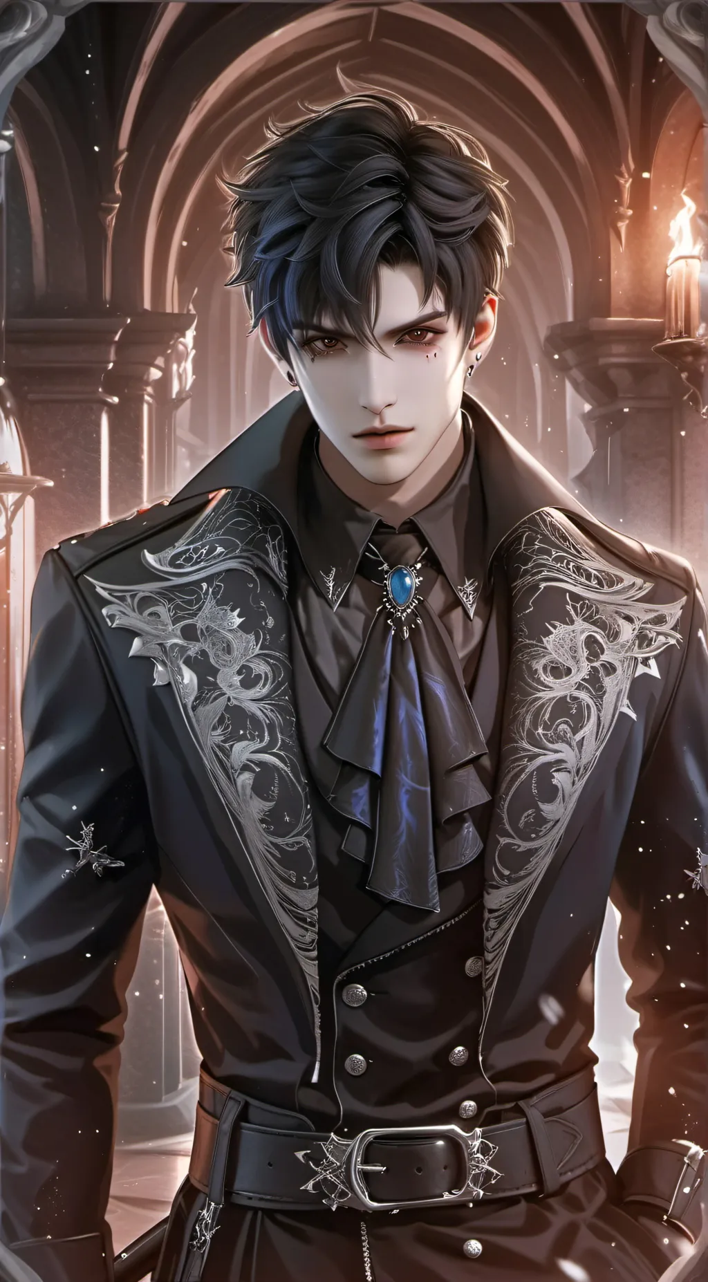 ai character: Derek  background