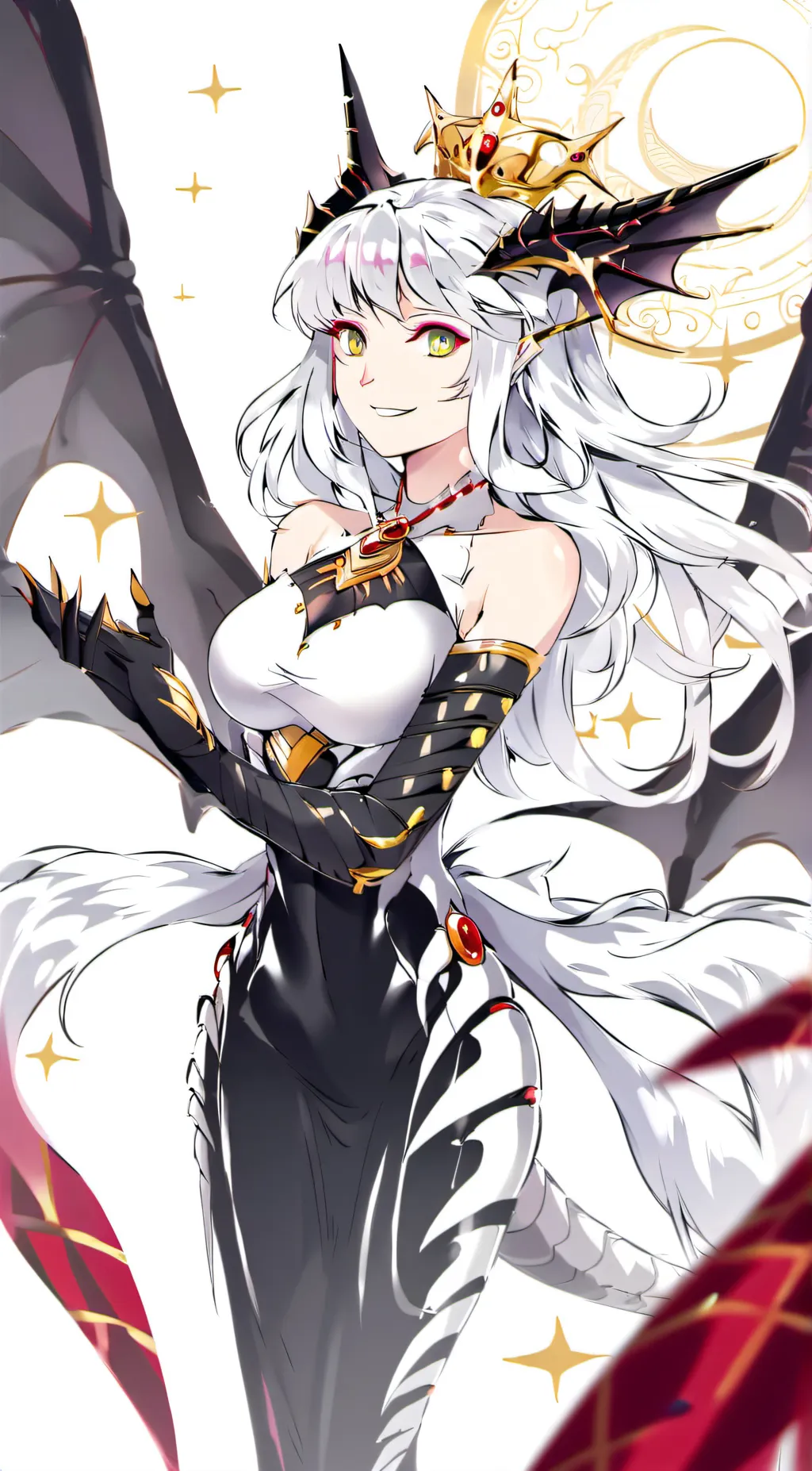 ai character: moonhidora background