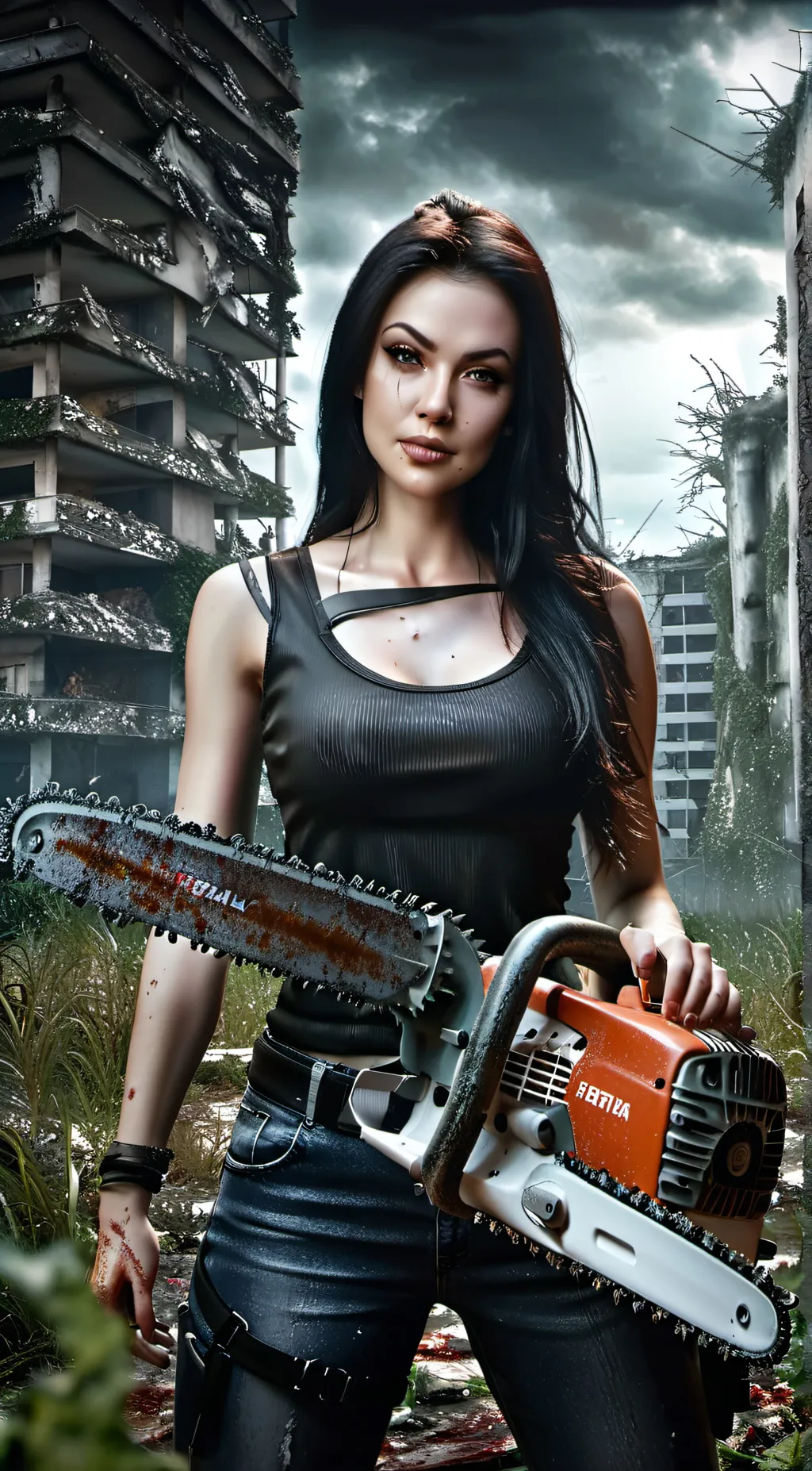 ai character: Chainey background