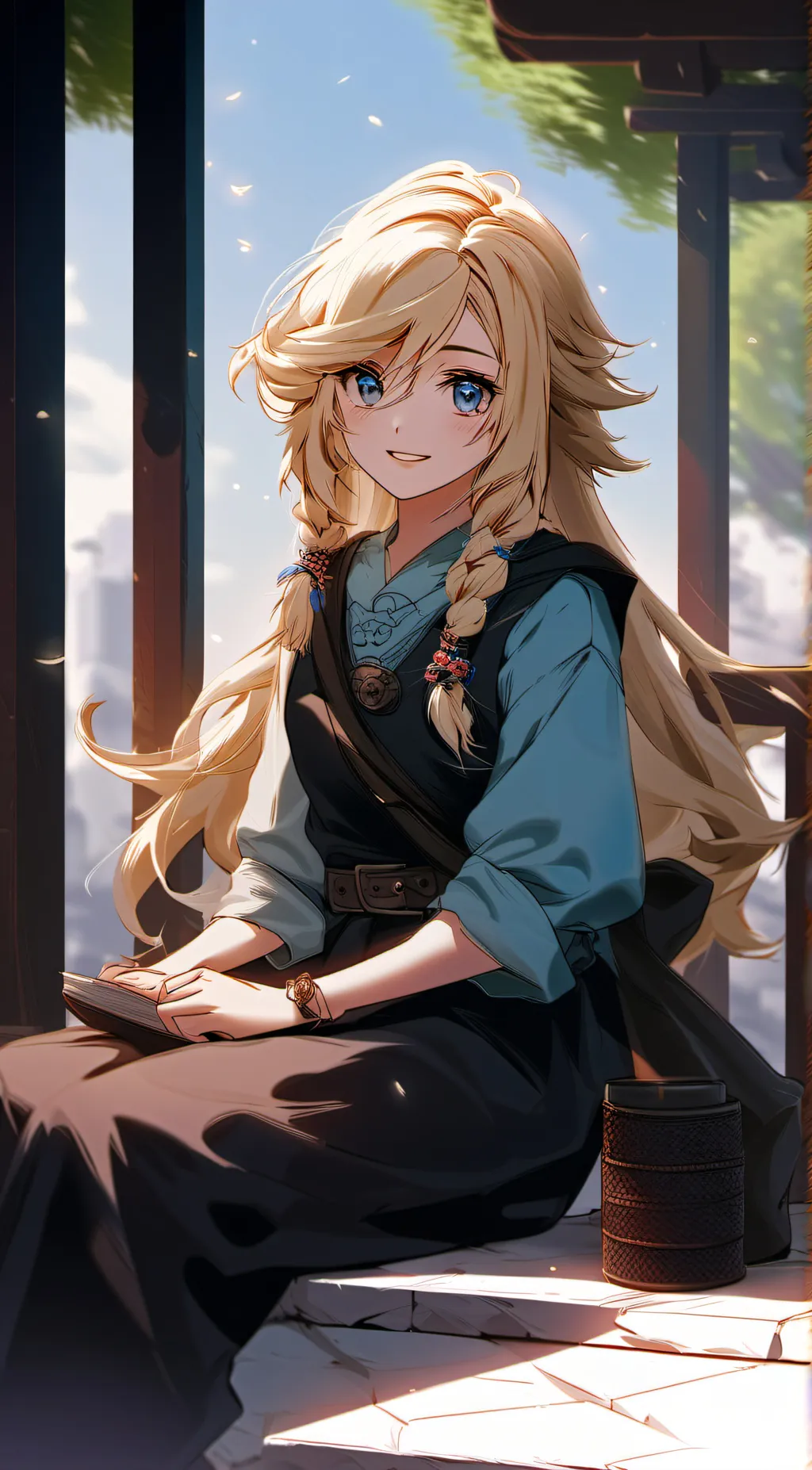 ai character: Selena background