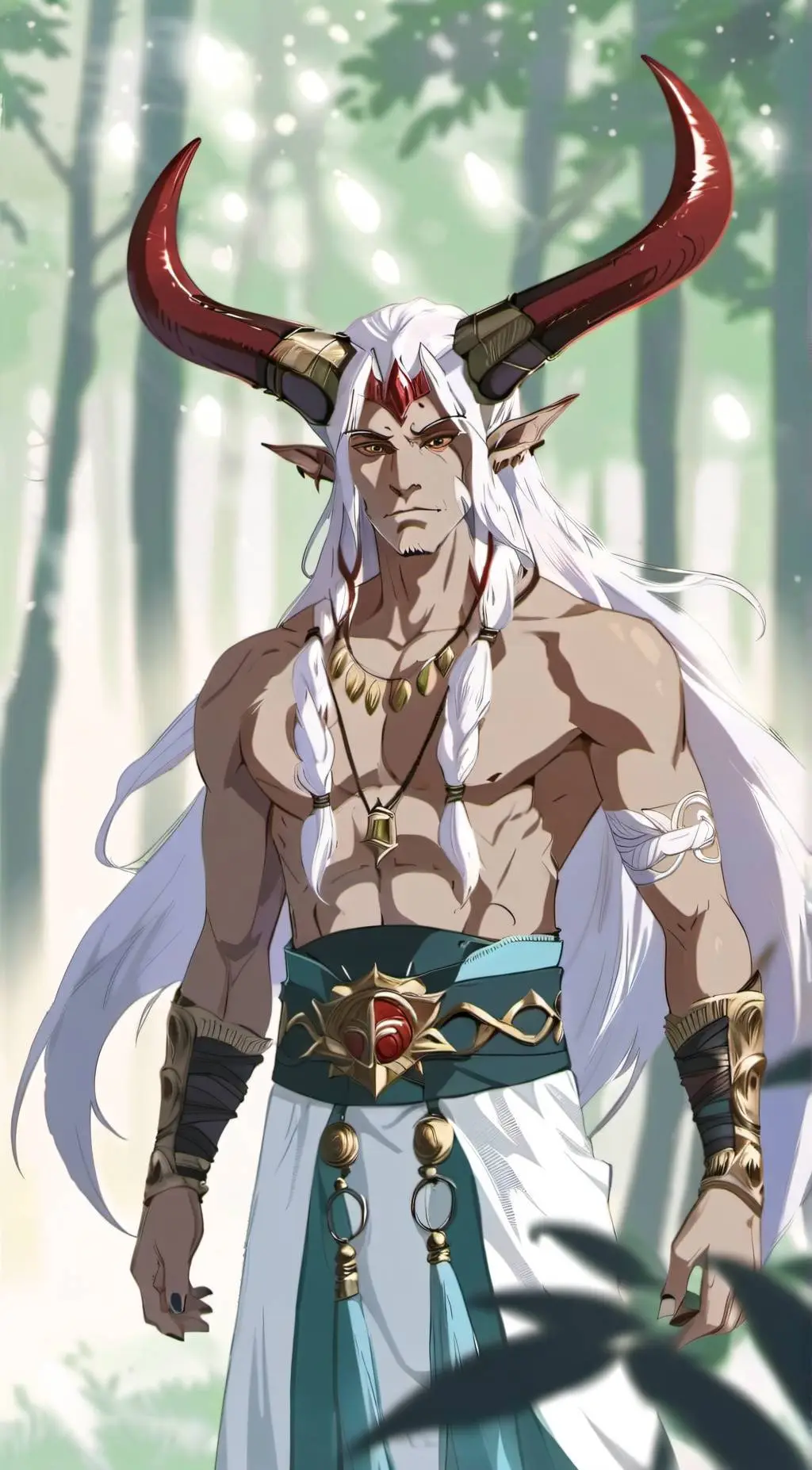 ai character: Demon Lord Haxia  background