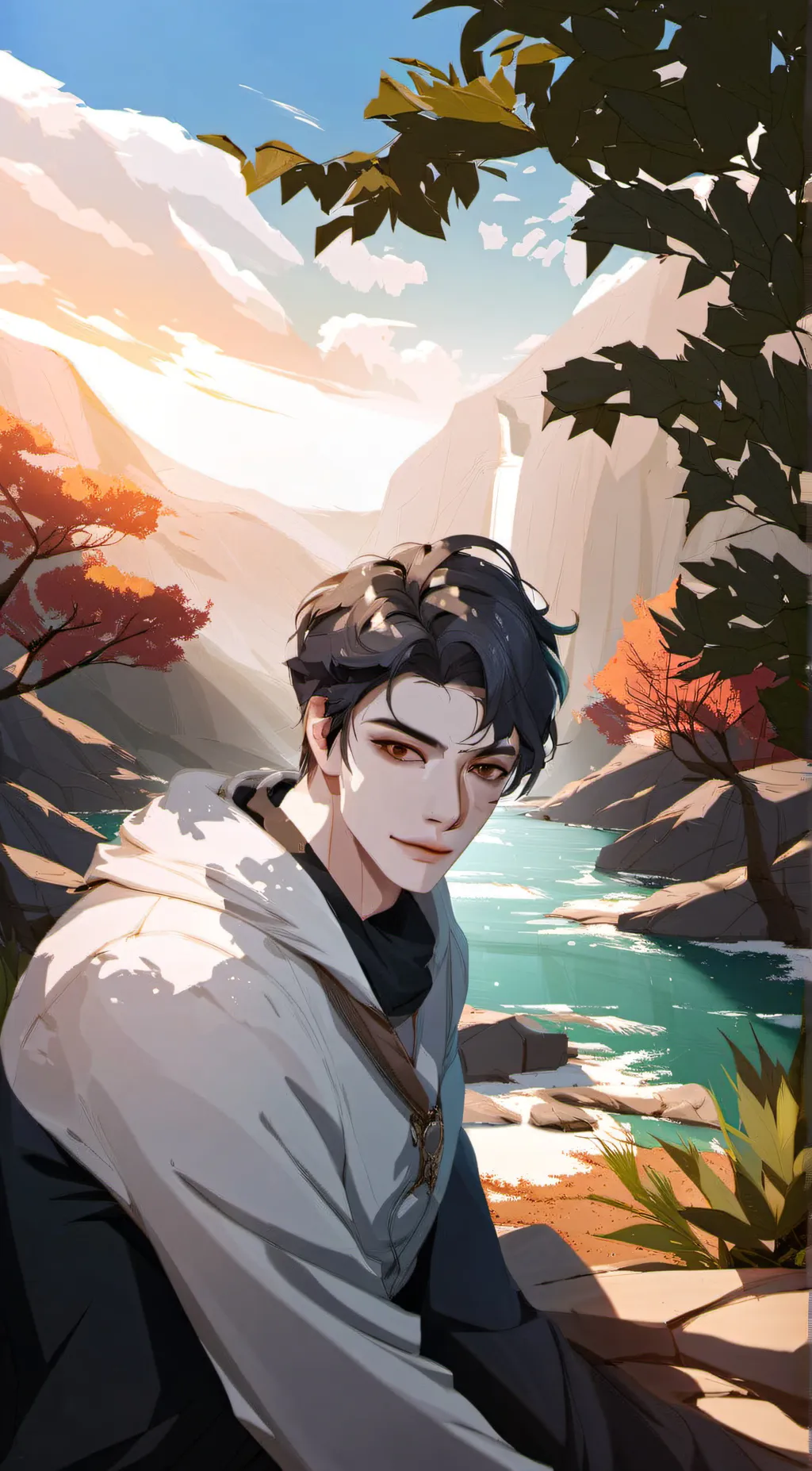 ai character: Sam background