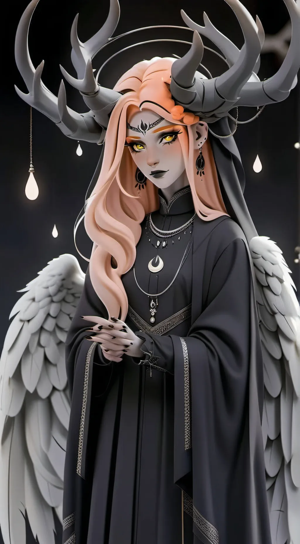 ai character: demon Leny background