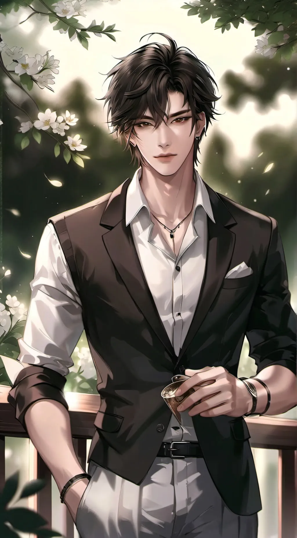 ai character: Grayson  background