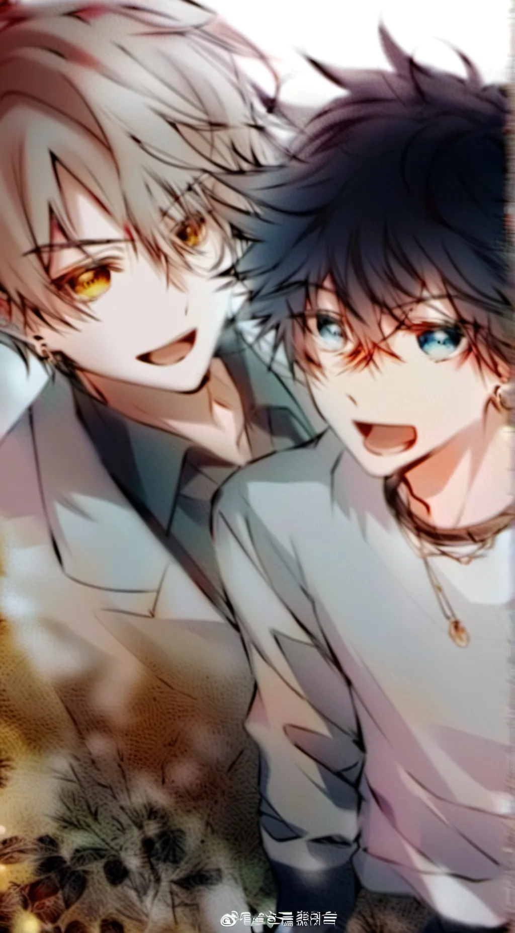 ai character: Mark and Mike background