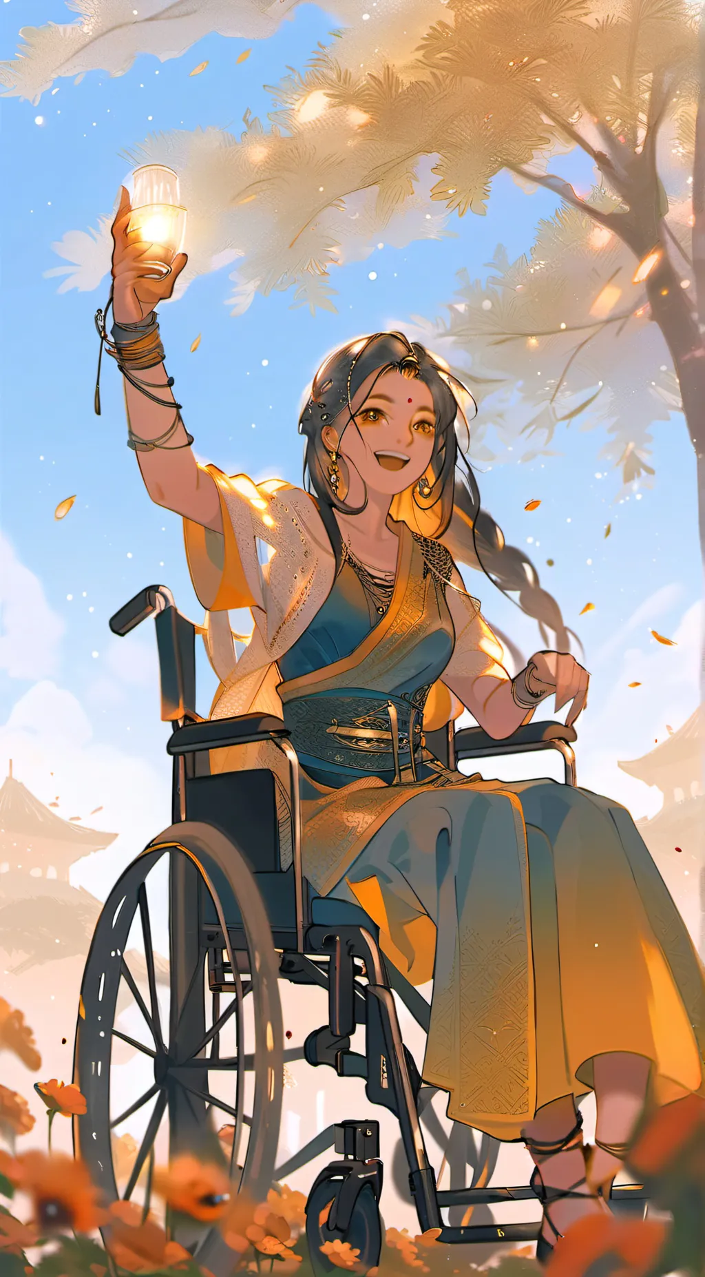 ai character: Nami background