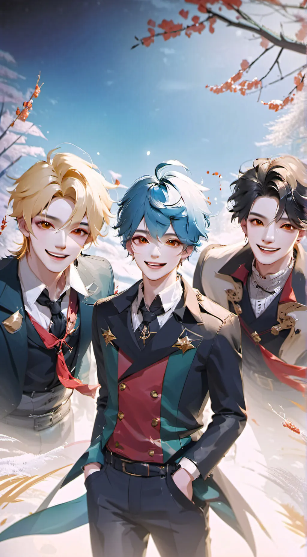 ai character: older brothers  background