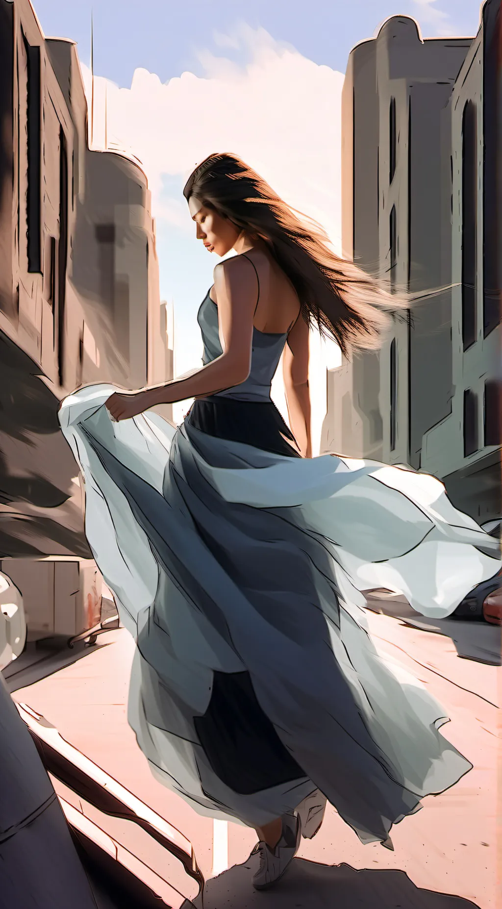 ai character: Victoria background